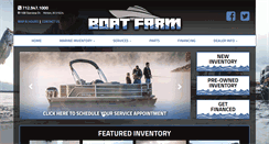 Desktop Screenshot of boatfarm.com